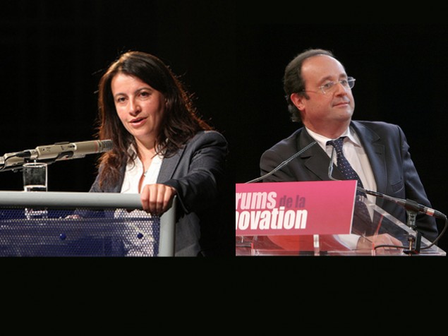 Cécile Duflot & François Hollande