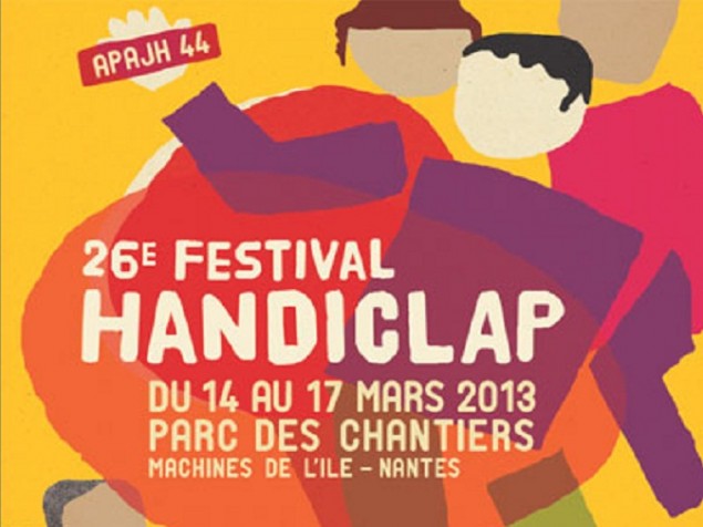 Affiche de la 26ème édition du festival Handiclap