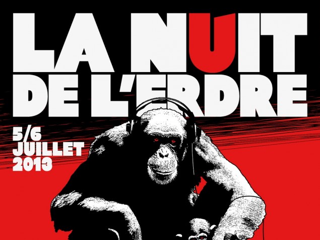 Affiche 2013 de la Nuit de l'Erdre