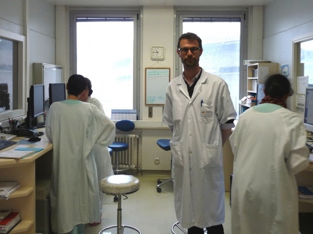 Thomas Eugène, médecin au service de médecine nucléaire