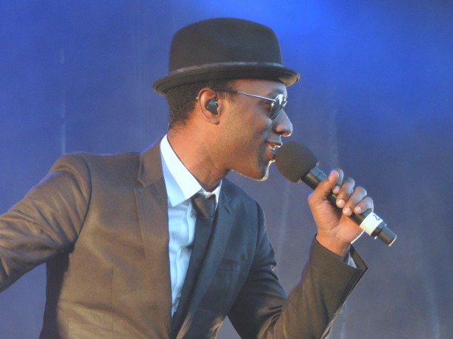 Aloe Blacc était sur la scène de la Nuit de l'Erdre 2013