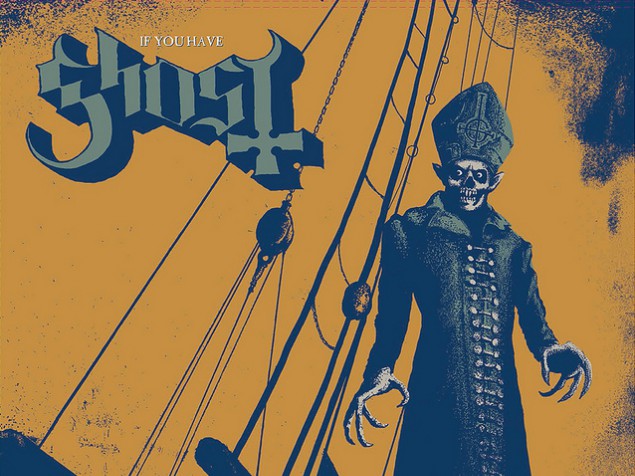 Pochette du dernier EP du groupe Ghost