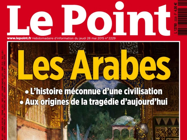 Une du magazine Le Point le 28 mai 2015