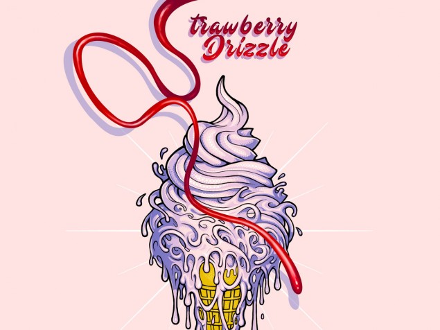 Artwork de la compilation Strawberry Drizzle