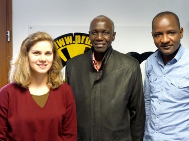 Sarah Turbeau, Ibrahima Thioub et Alhousseini Diabate