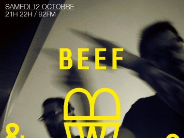 Beef n' Weasel dans le Cosmic Show entre 21h et 22h