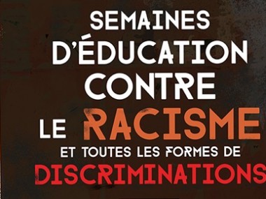 Affiche semaines d'éducation contre le racisme et toutes les formes de discriminations