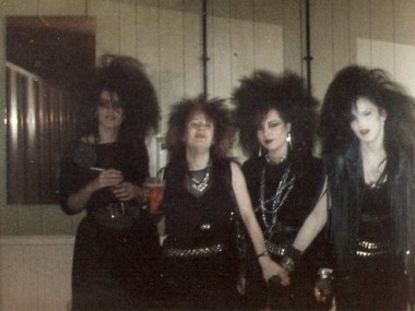 gothic girls from 80's