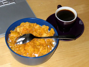 cereales + café 