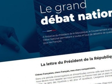 Le grand débat c'est aussi un questionnaire sur internet qui fait lui-même débat !