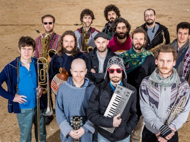 Le collectif de Tel-Aviv Hoodna Orchestra, fan d'ethio-jazz