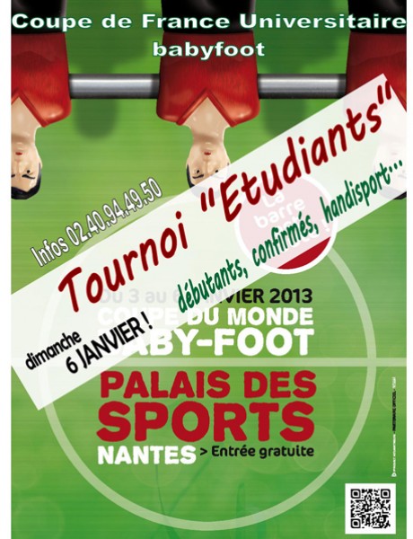 Tournoi étudiants de Babyfoot