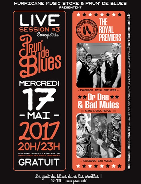 Prun' de Blues fait son live