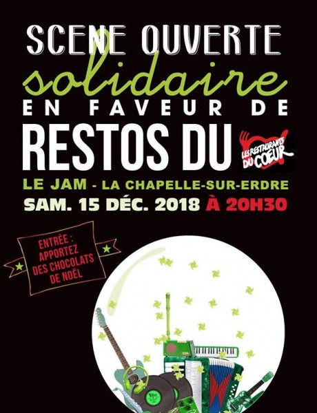 Scène ouverte solidaire - LE JAM