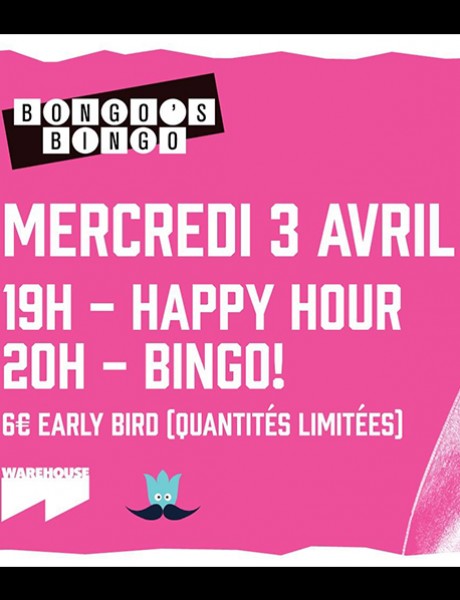 Bongo's Bingo avril 2019