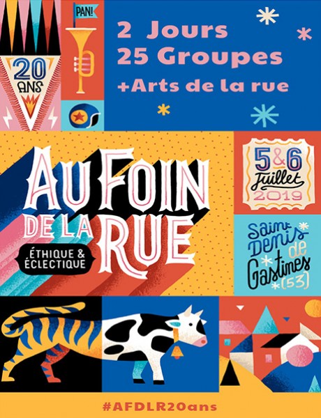 Affiche 2019 Au Foin De La Rue