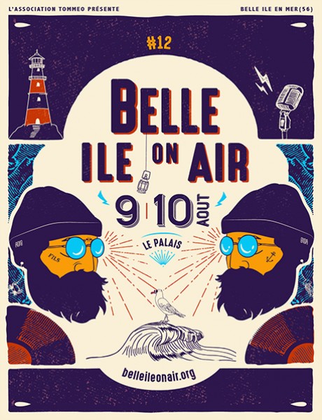Affiche 2019 Belle Ile On Air