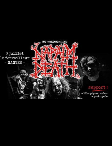 Napalm Death au Ferrailleur